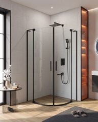 Cezares SLIDER-R-2-90/100-C-NERO Душевой уголок фото