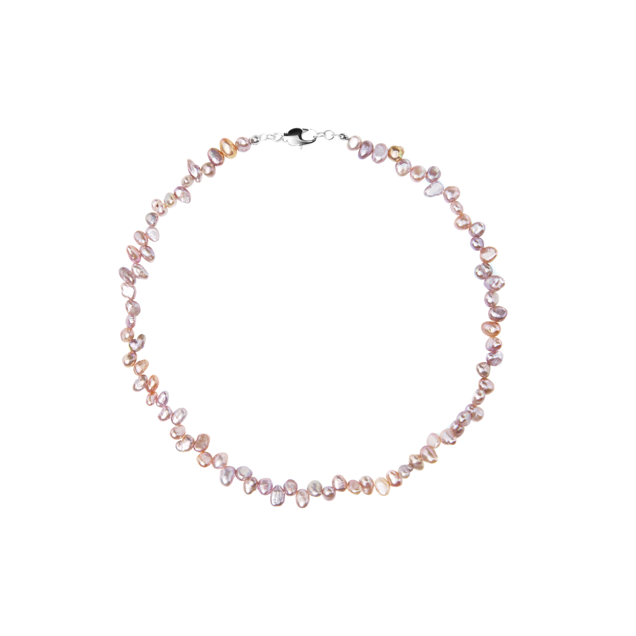 

Mauve Pearl Necklace