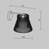 Настенный светильник Freya Cottage FR5405WL-01B