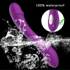 Вибратор-фаллоимитатор HWOK G-spot реалистичный, водонепроницаем 100%
