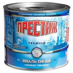 ЭМАЛЬ ПФ-115 ЗЕЛЕНАЯ 1,9 КГ (6) "ПРЕСТИЖ"