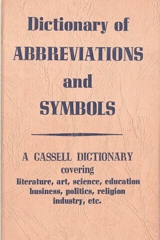 A Dictionary Of Dream Symbols. Acassell dictionary covering