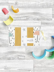 Набор платочков-слюнявчиков Mjölk Зонтики