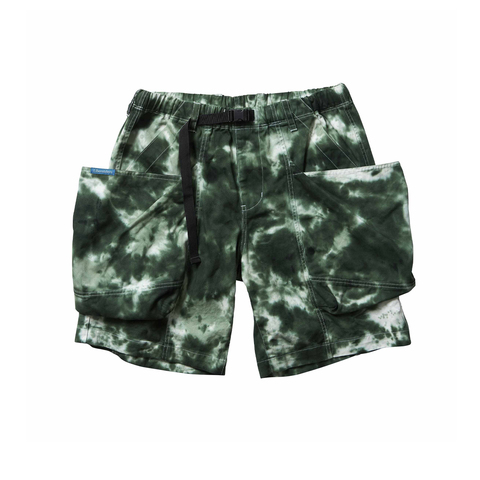 LIBERAIDERS : TIEDYE UTILITY SHORTS – BELIEF MOSCOW