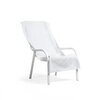 Лаунж-кресло пластиковое Nardi Net Lounge, белый