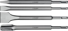 ЗУБР Буран, 4 шт, 250 мм, SDS-plus, набор зубил, Профессионал (29360-H4)
