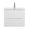 BelBagno MARINO-CER-MINI-500-2C-SO-RR-P MARINO-CER-MINI База под раковину подвесная с двумя выкатными ящиками, Rovere Rustico, 496x390x500, MARINO-CER-MINI-500-2C-SO-RR-P