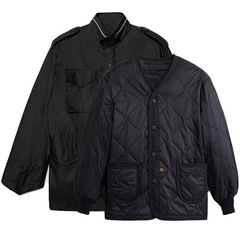 Куртка Alpha Industries M-65 и лайнер ALS/92 Black (Черный)