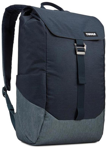Картинка рюкзак городской Thule Lithos Backpack 16L Carbon Blue - 1