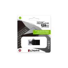 USB-накопитель Kingston DTDUO3G2/128GB 128GB Чёрный