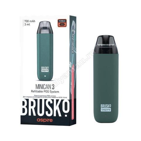 Электронная сигарета Brusko Minican 3 - Тёмно-зелёный