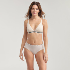 Бюстгальтер с треугольными чашками без косточек DIM 0DD7_Бежевый