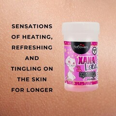 Лубрикант HOT BALL XANA LOKA на силиконовой основе с эффектом вибрации