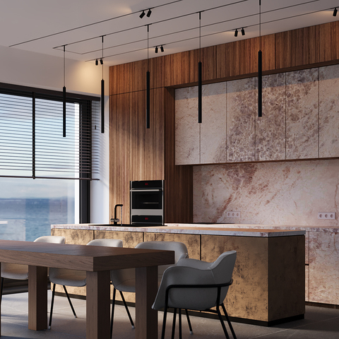 Магнитный трековый светильник Maytoni Focus Led TR179-1-5WTW-M-B