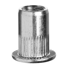 ЗУБР М4, станд. бортик, 1000 шт, стальные резьбовые заклепки с насечками, Профессионал (31317-04)