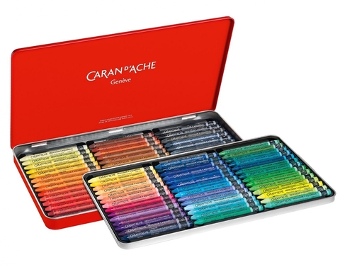 Набор акварельной пастели Caran d'Ache Neocolor® II Aquarelle, 84 цвета (7500.384)