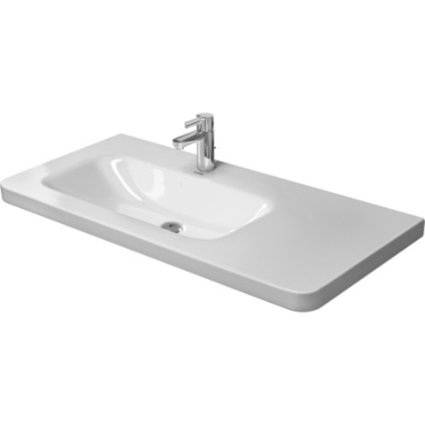 Duravit DuraStyle Раковина для мебели ассиметричная,без перелива, с 1 отв. под смес., раковина слева, 1000x480мм, Цвет: Белый 2325100041