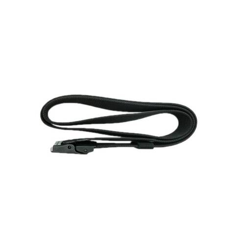 Ремень брючный с пластиковой клипсой (black)
