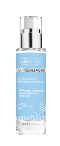 Supremelab HYDRA GLOW Успокаивающая и питательная сыворотка с полиглутаминовой кислотой и экстрактом муцина улитки, 30ml