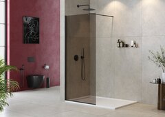 Cezares LIBERTA-L-1-110-BR-NERO Душевая перегородка фото