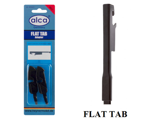 АДАПТЕР ДЛЯ ЩЁТОК FLAT TAB ALCA (2шт) ГОЛУБ