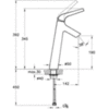 Смеситель для раковины однорычажный Vitra Nest A42301EXP