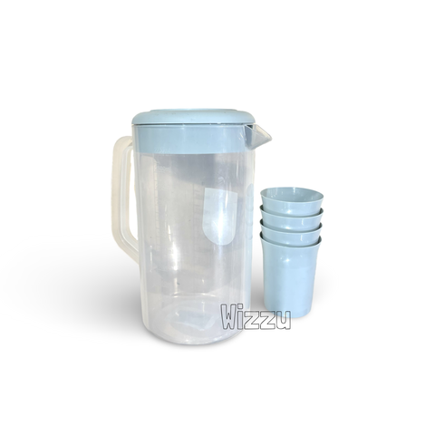 Кувшин для воды с комплектом стаканов