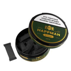 Happman Slim Strong 10гр. Жевательный табак с ароматом Мята (М)