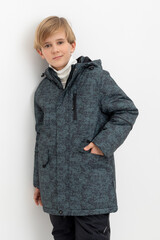 куртка  для мальчика  ВК 36095/н/2 ГР