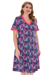 4549 Халат на пуговицах