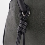 Сумка Саломея 501 македония оливковый + черный