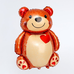 Фигура Мишка с сердцем 33'' ВС