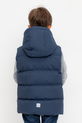 жилет  для мальчика  ВК 35018/5 ГР (128-152)