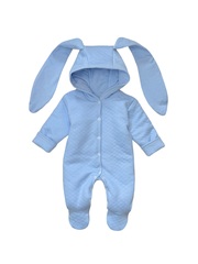 Комбинезон с ушками (голубой) (без утеплителя)