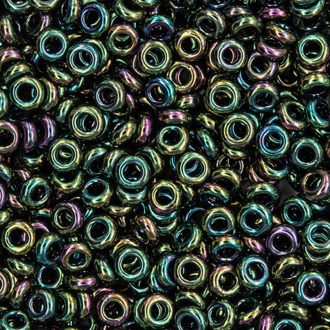 Японский бисер TOHO Demi 8/0 (№508), металлизированный, непрозрачный глянцевый