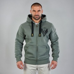 Толстовка оливковая Yakuza Premium 4024