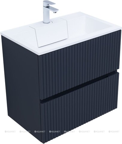 Aquanet 332525 Тумба с раковиной Джейн 70 цв.маренго (раковина Фортуна) (332525)