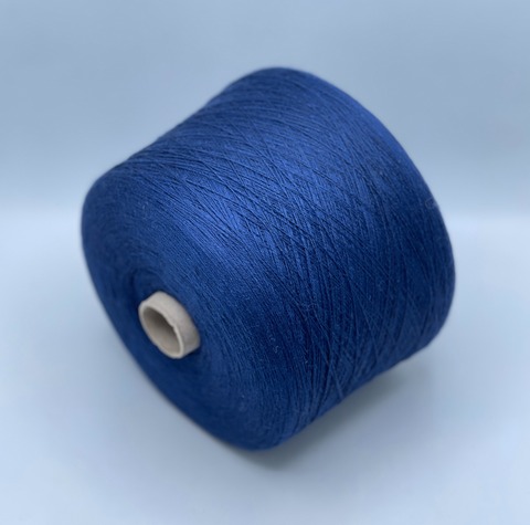Filati Venezia, Lana/Seta, 2/28 1400м. 75% Меринос, 25% Шелк, Синий меланж , 38014