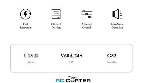 ESC регулятор мотора T-Motor V60A 12-24S PWM/CAN