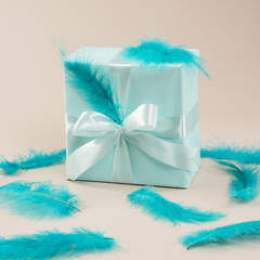 Перья Тиффани, 12*15 см, 30 шт.