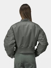 Бомбер Alpha Industries Cropped MA-1 W Field Grey (Полевой серый)