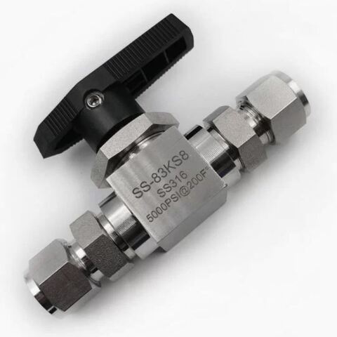 Swagelok SS-83KS8MM - трехсекционный шаровой кран