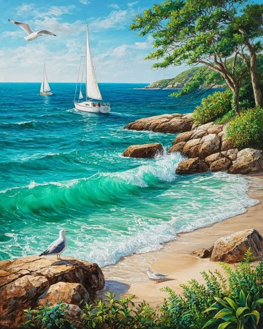 Картина по номерам 