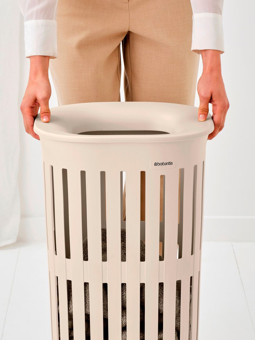 Корзина для белья Collect-It Hi (55 л), Бежевый, арт. 244742 - фото 5