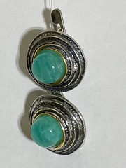 Мегри (серьги из серебра)