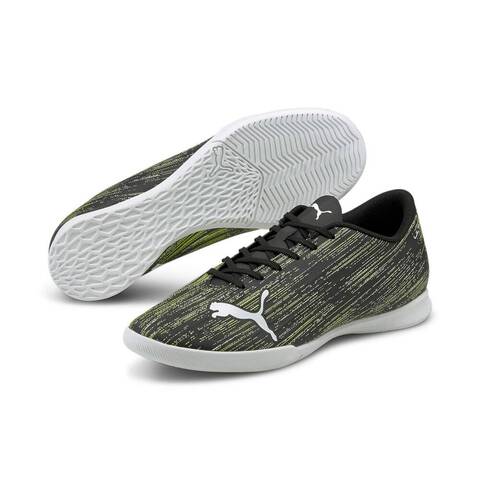 Бутсы Puma ULTRA 4.2 IT Black-White-Yellow