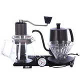 фото 1 Набор для заваривания кофе Timemore C2 Pour Over Set (Fish 03), черный на profcook.ru