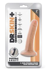 Телесный фаллоимитатор-реалистик 5 Inch Posable Dildo - 13,9 см. - 