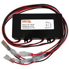 Battery equalizer M2-48/12V, for 4 batteries with a rated voltage of 2.4 to 12V, balancing current up to 10A.