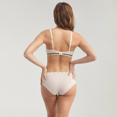 Бюстгальтер с треугольными чашками без косточек DIM 0DD7_Бежевый